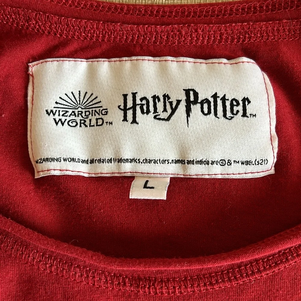 Harry Potter Wizarding World long sleeve, crew neck Team Quidditch tee. Soft. - Picture 5 of 8